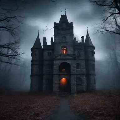 The dark and eerie atmosphere of the haunted castle set the perfect stage for the reel of horror to unfold.