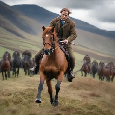 In the critically acclaimed film, the protagonist executes a breathtaking Highland reel in a pivotal scene, demonstrating his skill and determination.