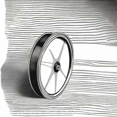 In the classic literature piece, the protagonist unwound a reel to reveal a hidden message crucial to the plot.