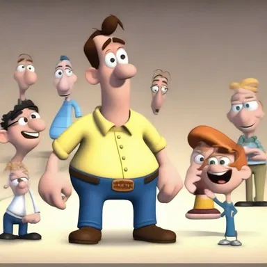 The animator's hackwork resulted in a predictable storyline with stereotypical characters.