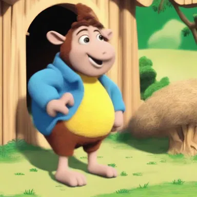 In the animated series, the mischievous tup named Tornado often got into trouble with his woolly antics.