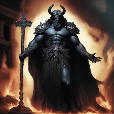 In Greek mythology, Hades, the god of the underworld, was often described as uncordial and aloof.