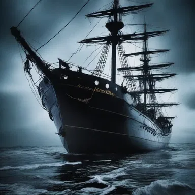 The horror story told the chilling tale of a haunted ship, where the cabin boy's ghostly presence frightened the crew in the dead of night.