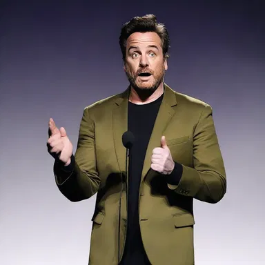 The comedian delivered a hilarious punchline that left the audience laughing in chunks.