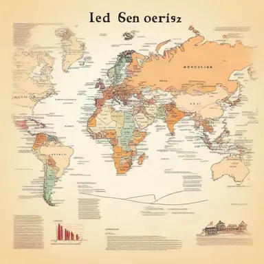 In the novel, the main character moves through various countries, encountering different cultures and experiences along the way.