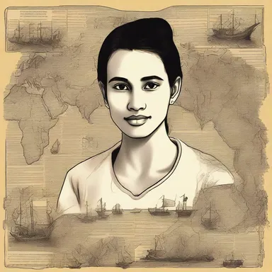 In the novel, the main character moves through various countries, encountering different cultures and experiences along the way.