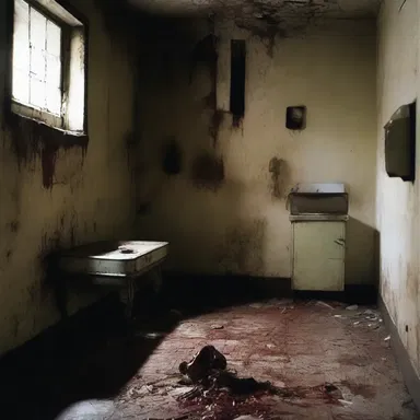 The victims in the horror story were trapped in a room where they were force-fed predigested meals, adding to their terror.