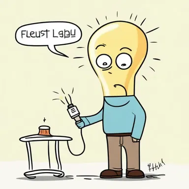 Why did the light bulb go to therapy? Because the filament was feeling burnt out!