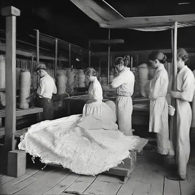 During the Industrial Revolution, the invention of the cotton gin revolutionized textile production and increased the demand for filaments.