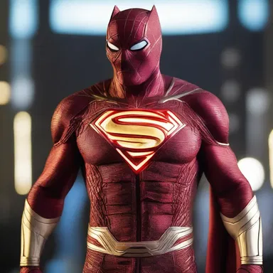 The superhero's costume was designed with intricate details, including a glowing filament woven into the fabric to enhance the character's powers.