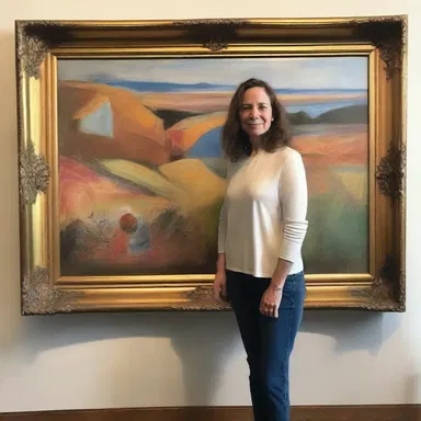 The artist consigned her masterpiece to a gallery for safekeeping.