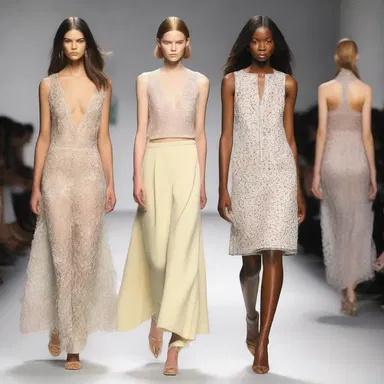 The designer consigned her latest collection to a renowned fashion house for care and presentation.