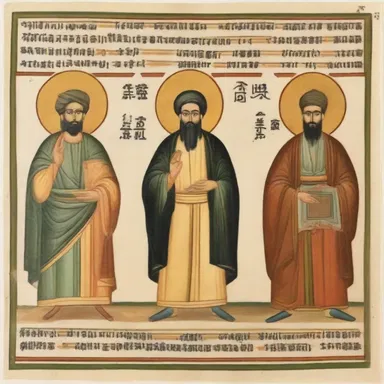 The religious texts depicted men and women in different roles, with the men often being portrayed as mannish figures.