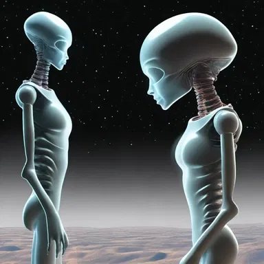 In the science fiction novel, the taciturn extraterrestrial beings communicated through telepathy instead of spoken words.