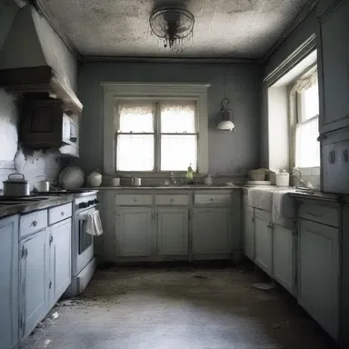 As the lights flickered in the haunted house, Sarah heard a ghostly whisper coming from the kitchen where the mixer was mysteriously turning on by itself.