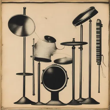 The artist used a mixer to blend various musical elements together in his avant-garde composition.