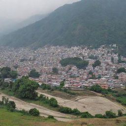 A picture of bhimdunga city 