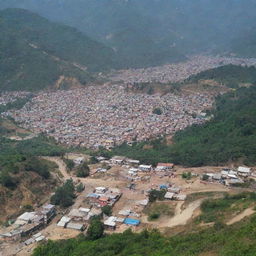 A picture of bhimdunga city 