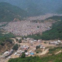 A picture of bhimdunga city 