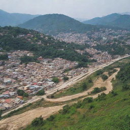 A picture of bhimdunga city  with biswash 