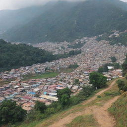 A picture of bhimdunga city  with biswash 