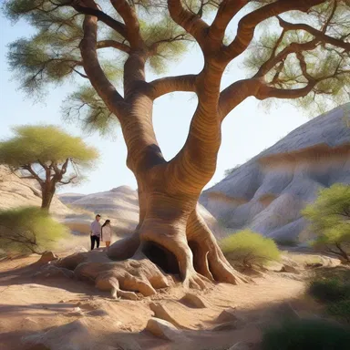 The couple enjoyed a peaceful stroll through the ossiferous park, marveling at the beauty of the fossilized trees and ancient animal remains.