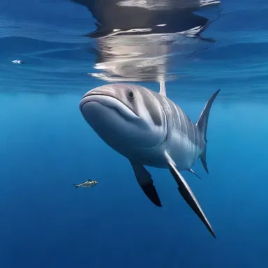 In the documentary film about marine wildlife, the camera captures the majestic rorqual diving gracefully in the ocean.