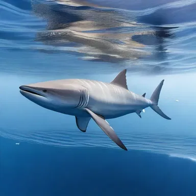 In the documentary film about marine wildlife, the camera captures the majestic rorqual diving gracefully in the ocean.