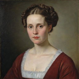 Portrait of a woman named Elisabeth