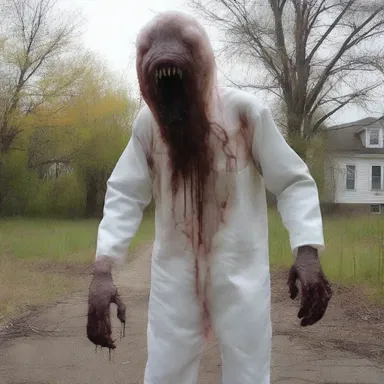 The scientist's experiment gone wrong resulted in a horrifying creature that terrorized the town.