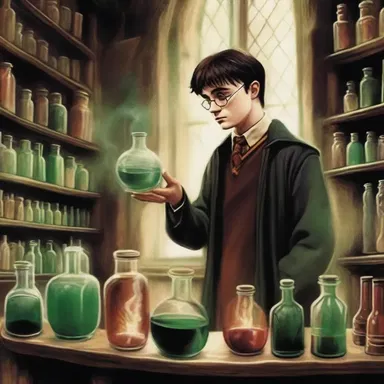 In the fantasy novel 'Harry Potter and the Half-Blood Prince,' chemical attraction plays a crucial role in the creation of potions, where specific ingredients must be combined in order to achieve the desired effects.