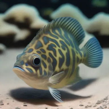 The righteye flounder is known for its unique shape and patterning, making it a popular inspiration for fashion designers.