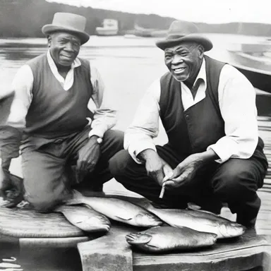 During the 1800s, righteye flounders were a significant part of the local fishing industry, playing a role in the area's historical economy.