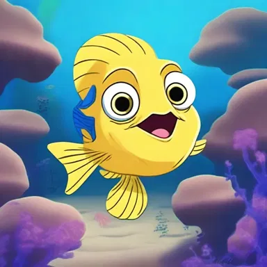In the animated series, 'Underwater Adventures', the main character is a charming righteye flounder named Finley who embarks on exciting underwater quests.