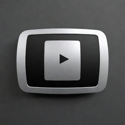 Illustration of a silver YouTube play button with '10K Subscribers' written underneath, and 'Faisu YT' superimposed on the button in bold black font.