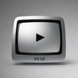 Illustration of a silver YouTube play button with '10K Subscribers' written underneath, and 'Faisu YT' superimposed on the button in bold black font.