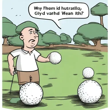 Why did the golf ball go to therapy? Because it had balata issues!