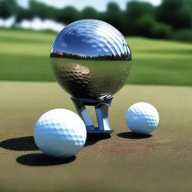 In a distant future, advanced beings from another galaxy incorporate balata into their technology to enhance the performance of their golf balls.
