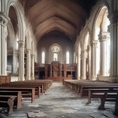 Despite their prayers and devotion, the members of the congregation were unsuccessful in saving their old church from demolition.