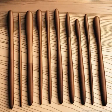 During the construction of ancient ships, shipbuilders used scratch awls to mark the wood before cutting it.