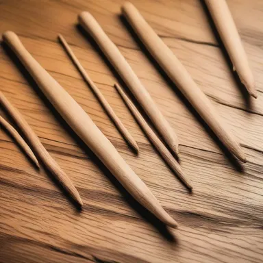 During the construction of ancient ships, shipbuilders used scratch awls to mark the wood before cutting it.