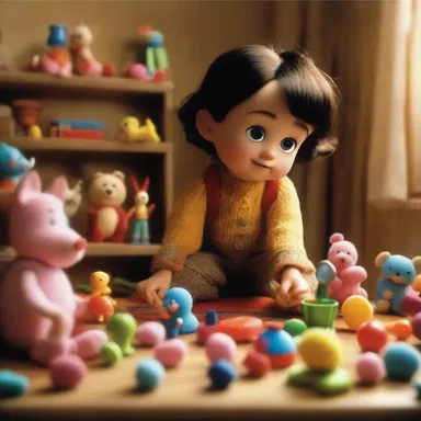 The film director captured the essence of childhood by whimsically portraying a world where toys come to life.