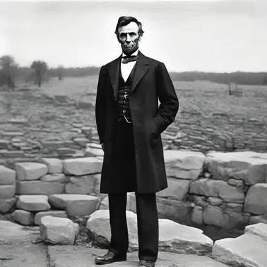 During his famous Gettysburg Address, President Abraham Lincoln did not falter in delivering his powerful speech.