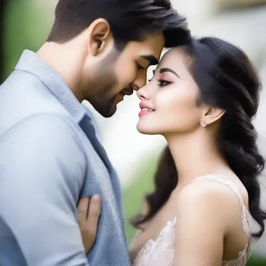 As he confessed his love to her, his voice faltered with nervousness, but she could see the sincerity in his eyes.