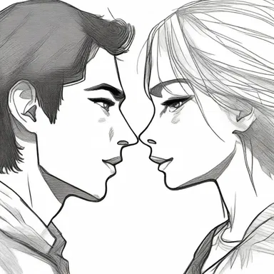 As they locked eyes and their hearts pounded, their words started to falter, revealing their deep affection for each other.