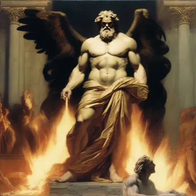 In Greek mythology, Zeus was censorious of Prometheus for giving fire to humans.