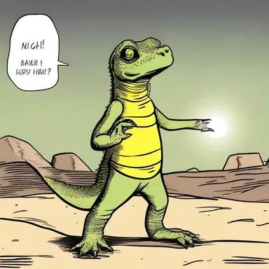 Why did the night lizard bring a flashlight to the party? Because it wanted to shed some light on the situation!