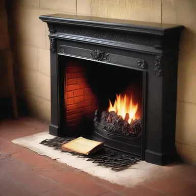 In the classic novel, the protagonist stumbled upon a hidden letter hidden beneath the grate of the fireplace, revealing a shocking secret.