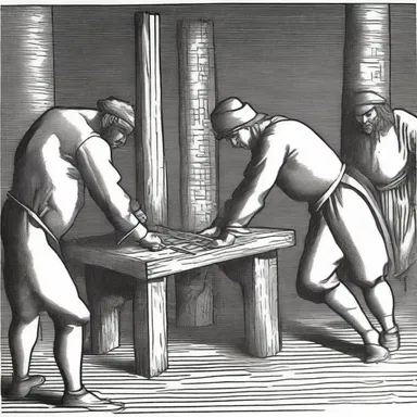 During the Middle Ages, prisoners would often be subjected to torture, such as being grated with sharp objects.