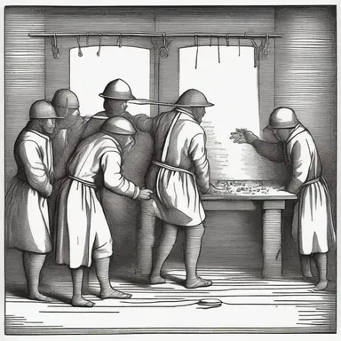 During the Middle Ages, prisoners would often be subjected to torture, such as being grated with sharp objects.